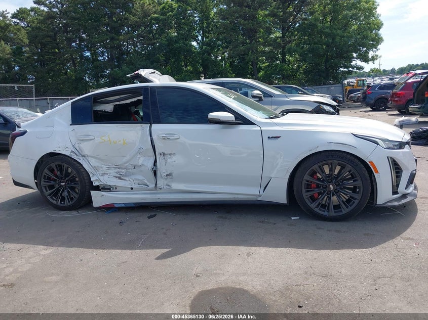 2024 Cadillac Ct5-v VIN 1G6D35R66R0811010 IAAI salvage auction — SIDE, Mv-907A (New York), sold $32,750 on 2026-07-21 (photo 6)