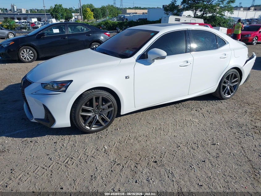 2017 Lexus Is VIN JTHBE1D23H5030277 IAAI salvage auction — REAR END, Salvage Title, sold $5,300 on 2026-07-22 (photo 2)