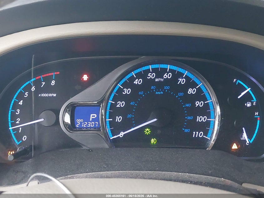 2014 Toyota Sienna VIN 5TDYK3DC8ES446209 IAAI salvage auction — HAIL, Original (Texas), sold $2,200 on 2026-07-26 (photo 7)