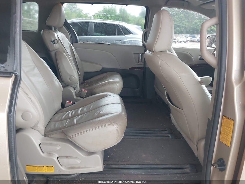 2014 Toyota Sienna VIN 5TDYK3DC8ES446209 IAAI salvage auction — HAIL, Original (Texas), sold $2,200 on 2026-07-26 (photo 8)