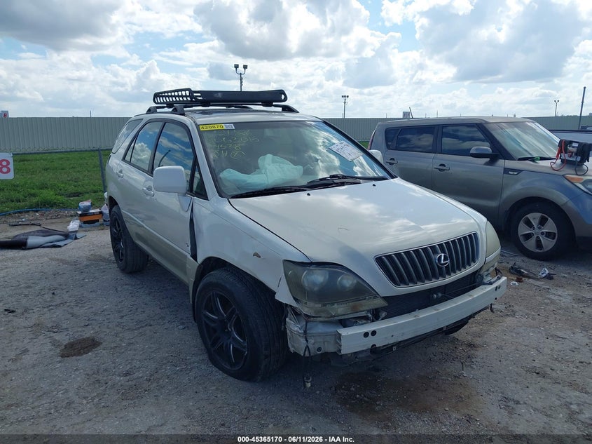 2000 Lexus Rx 300 VIN JT6GF10U5Y0074538 IAAI salvage auction — FRONT END, Salvage (Texas), sold $475 on 2026-07-13 (photo 6)
