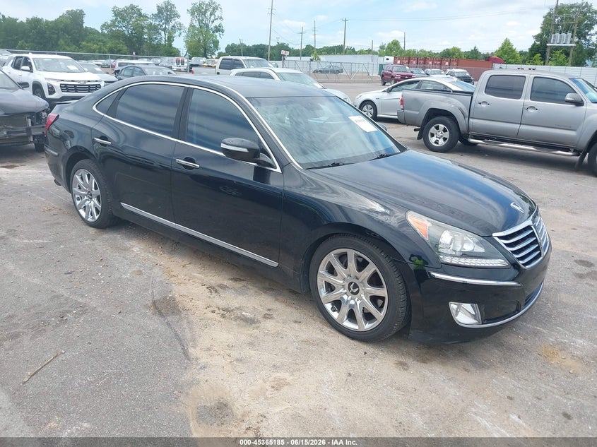 2013 Hyundai Equus VIN KMHGH4JH7DU064646 IAAI salvage auction — REAR END, Salvage (Tennessee), sold $1,400 on 2026-07-09 (photo 1)