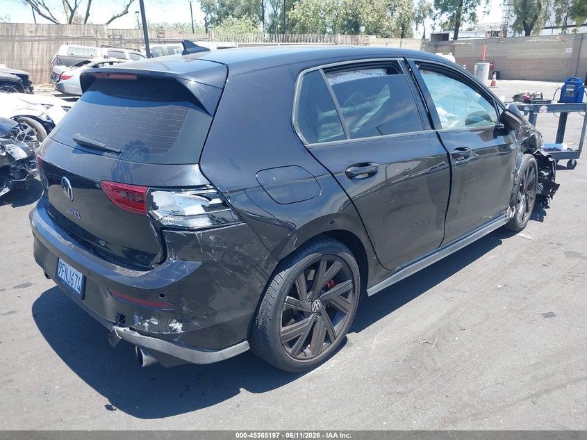 2023 Volkswagen Golf gti VIN WVW3A7CDXPW145670 IAAI salvage auction — FRONT END, Wait Title, sold $5,450 on 2026-07-31 (photo 4)