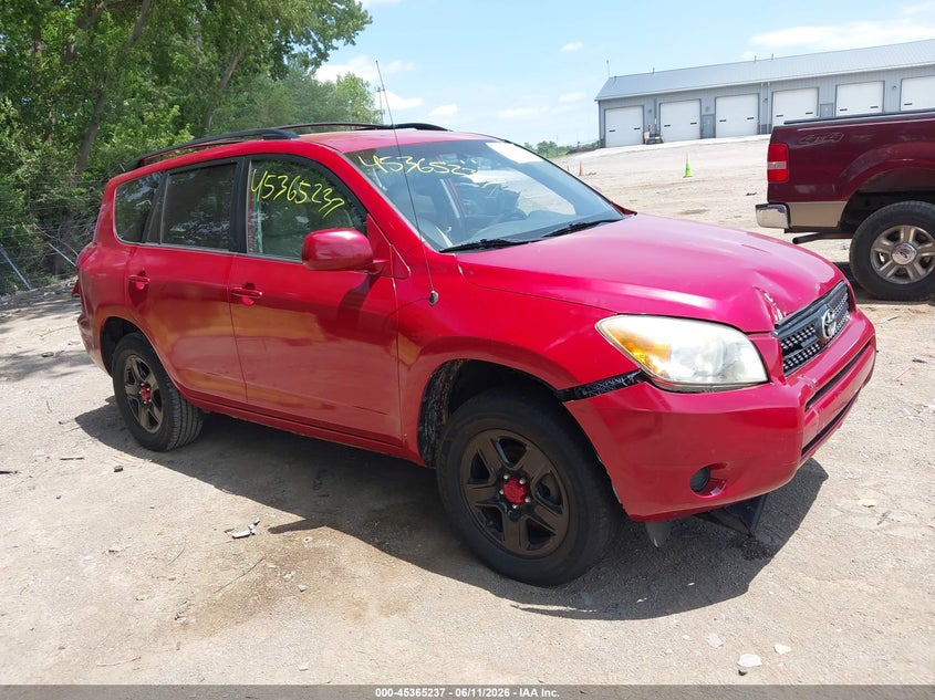2008 Toyota Rav4 VIN JTMBD35V485199894 IAAI salvage auction — FRONT END, Clear (Indiana), sold $250 on 2026-07-15 (photo 1)