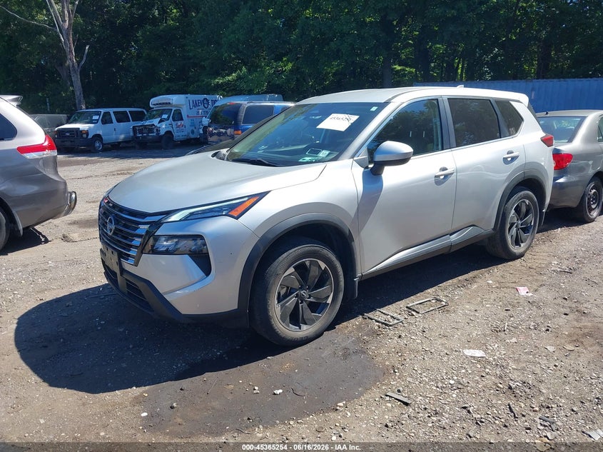2024 Nissan Rogue VIN JN8BT3BB3RW437988 IAAI salvage auction — WATER/FLOOD, Mv-907A (New York), sold $10,100 on 2026-07-14 (photo 2)