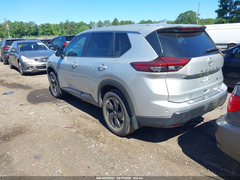 2024 Nissan Rogue VIN JN8BT3BB3RW437988 IAAI salvage auction — WATER/FLOOD, Mv-907A (New York), sold $10,100 on 2026-07-14 (photo 3)