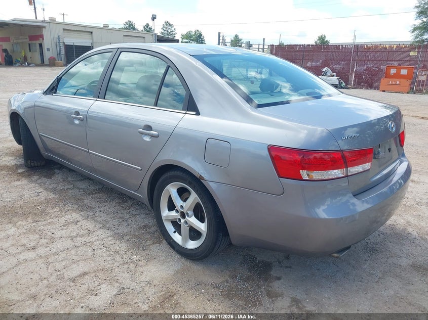 2006 Hyundai Sonata VIN 5NPEU46F86H044403 IAAI salvage auction — FRONT END, Original (Texas), sold $400 on 2026-07-16 (photo 3)