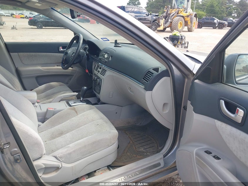 2006 Hyundai Sonata VIN 5NPEU46F86H044403 IAAI salvage auction — FRONT END, Original (Texas), sold $400 on 2026-07-16 (photo 5)