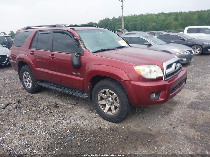 2008 Toyota 4runner VIN JTEBU14R88K034744 IAAI salvage auction — SIDE, Salvage (Georgia), sold $4,800 on 2026-07-15 (photo 1)