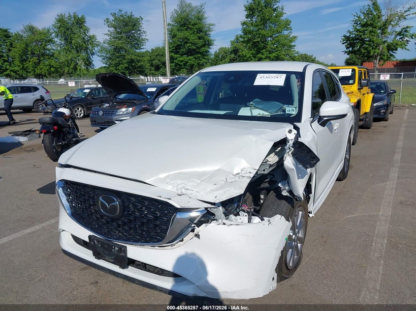 2024 Mazda Cx-5 VIN JM3KFBBL7R0536099 IAAI salvage auction — FRONT & REAR, Salvage (New Jersey), sold $6,000 on 2026-08-31 (photo 2)