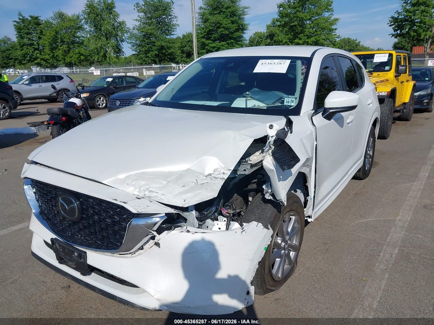 2024 Mazda Cx-5 VIN JM3KFBBL7R0536099 IAAI salvage auction — FRONT & REAR, Salvage (New Jersey), sold $6,000 on 2026-08-31 (photo 6)