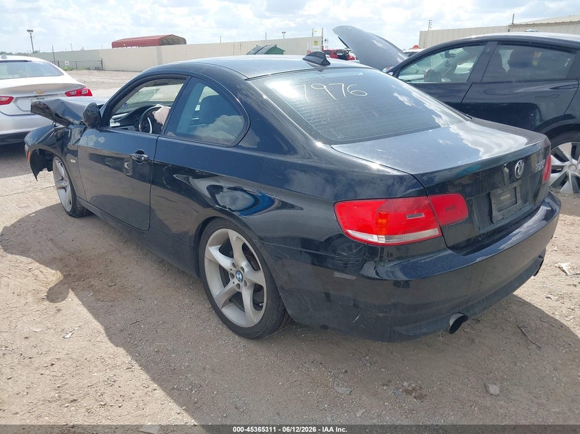 2010 BMW 3 series VIN WBAWB7C58AP048520 IAAI salvage auction — FRONT & REAR, Salvage (Texas), sold $550 on 2026-07-29 (photo 3)