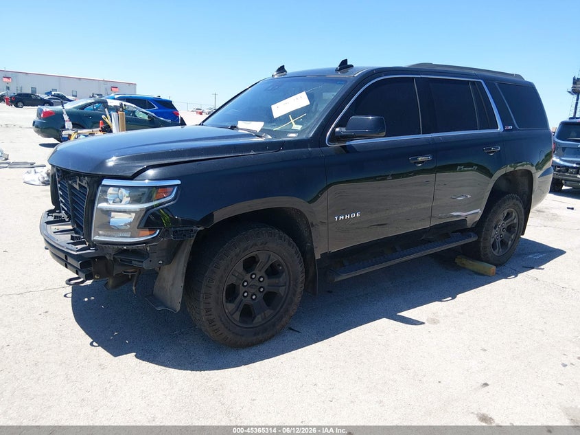 2019 Chevrolet Tahoe VIN 1GNSKBKCXKR131979 IAAI salvage auction — FRONT END, Salvage (Missouri), sold $8,300 on 2026-07-30 (photo 2)