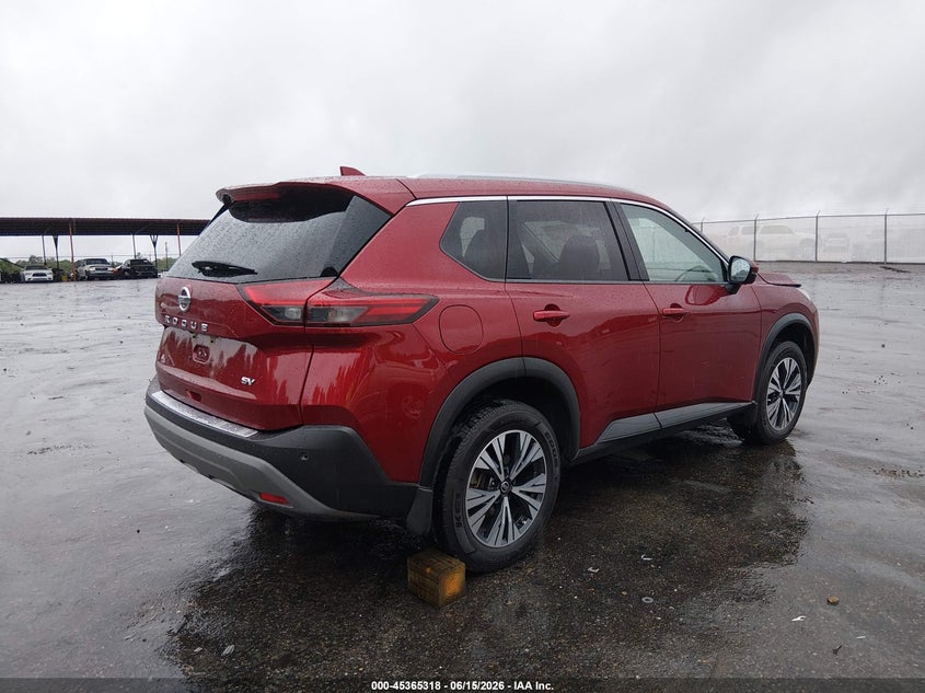 2021 Nissan Rogue VIN JN8AT3BA9MW022718 IAAI salvage auction — FRONT END, Salvage (Mississippi), sold $5,575 on 2026-07-22 (photo 4)