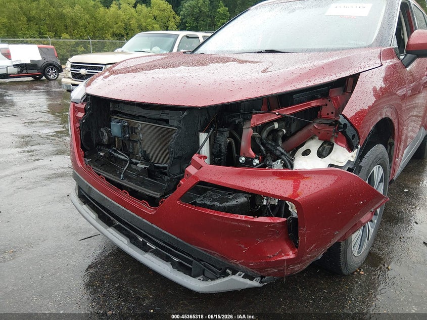 2021 Nissan Rogue VIN JN8AT3BA9MW022718 IAAI salvage auction — FRONT END, Salvage (Mississippi), sold $5,575 on 2026-07-22 (photo 6)