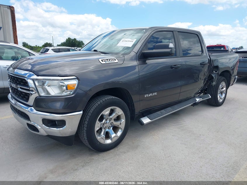 2023 Ram 1500 VIN 1C6RRFFG3PN606367 IAAI salvage auction — SIDE, Original (Texas), sold $13,100 on 2026-07-24 (photo 2)