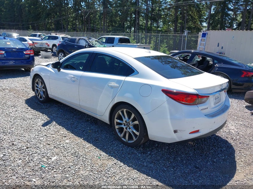 2014 Mazda VIN JM1GJ1W69E1134603 IAAI salvage auction — RIGHT FRONT, Bill Of Sale (Washington), sold $700 on 2026-07-08 (photo 3)