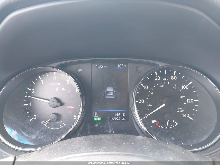 2020 Nissan Rogue VIN JN8AT2MV4LW109550 IAAI salvage auction — NORMAL WEAR, Original (Texas), sold $6,425 on 2026-07-08 (photo 7)