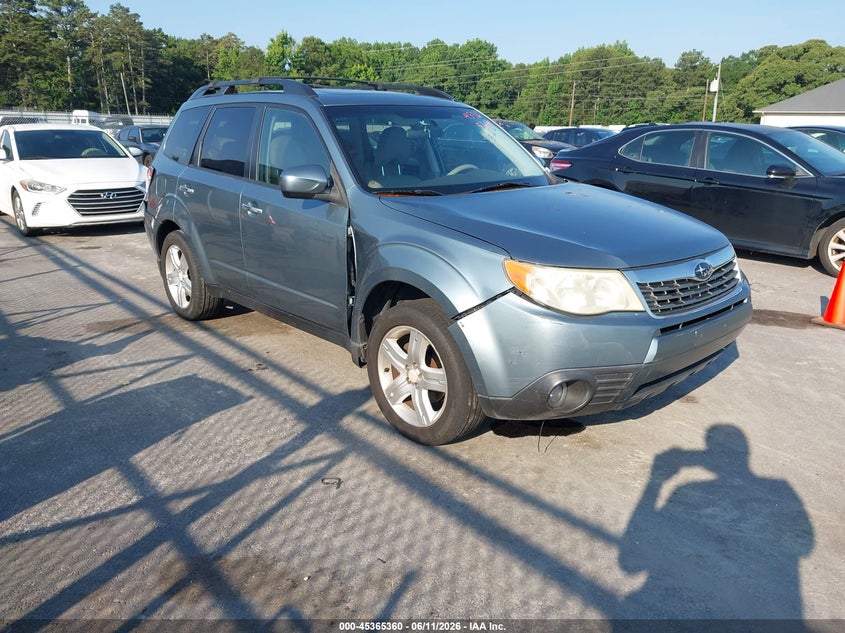 2009 Subaru Forester VIN JF2SH64639H780465 IAAI salvage auction — FRONT & REAR, Repossession Paperwork (Georgia), sold $325 on 2026-07-29 (photo 1)