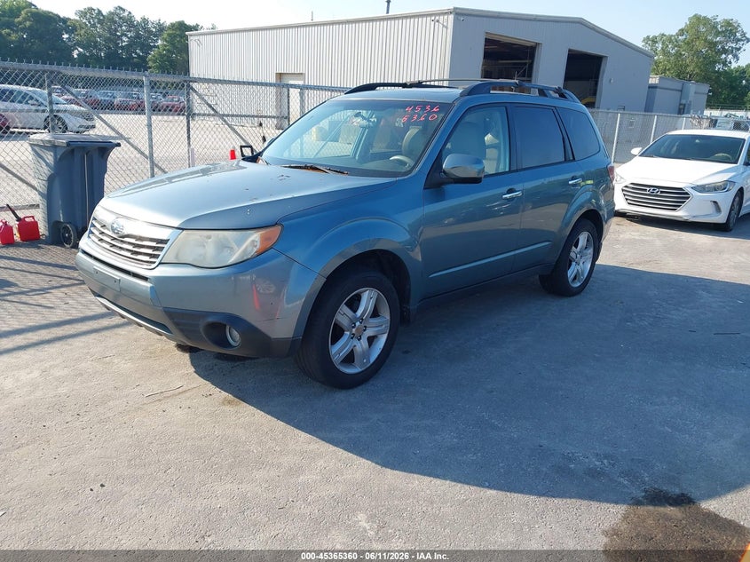 2009 Subaru Forester VIN JF2SH64639H780465 IAAI salvage auction — FRONT & REAR, Repossession Paperwork (Georgia), sold $325 on 2026-07-29 (photo 2)