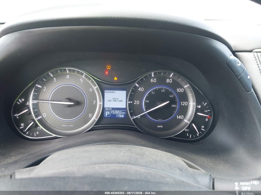 2014 Infiniti Qx80 VIN JN8AZ2NF2E9553002 IAAI salvage auction — REPOSSESSION, Original (Texas), sold $1,900 on 2026-07-07 (photo 7)