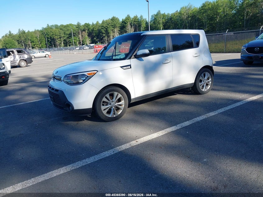 2014 Kia Soul VIN KNDJP3A53E7099102 IAAI salvage auction — REAR END, Mv-907A (New York), sold $1,250 on 2026-07-16 (photo 2)