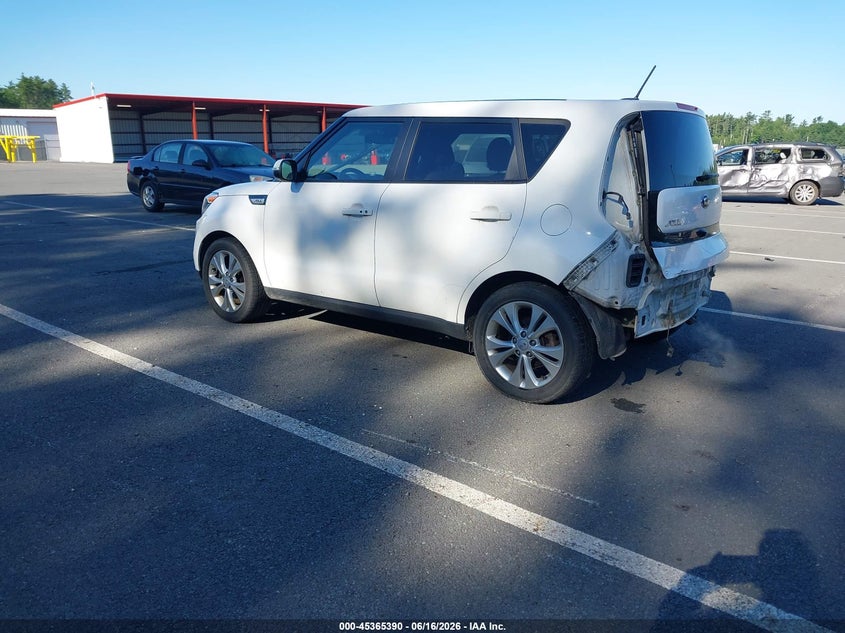 2014 Kia Soul VIN KNDJP3A53E7099102 IAAI salvage auction — REAR END, Mv-907A (New York), sold $1,250 on 2026-07-16 (photo 3)