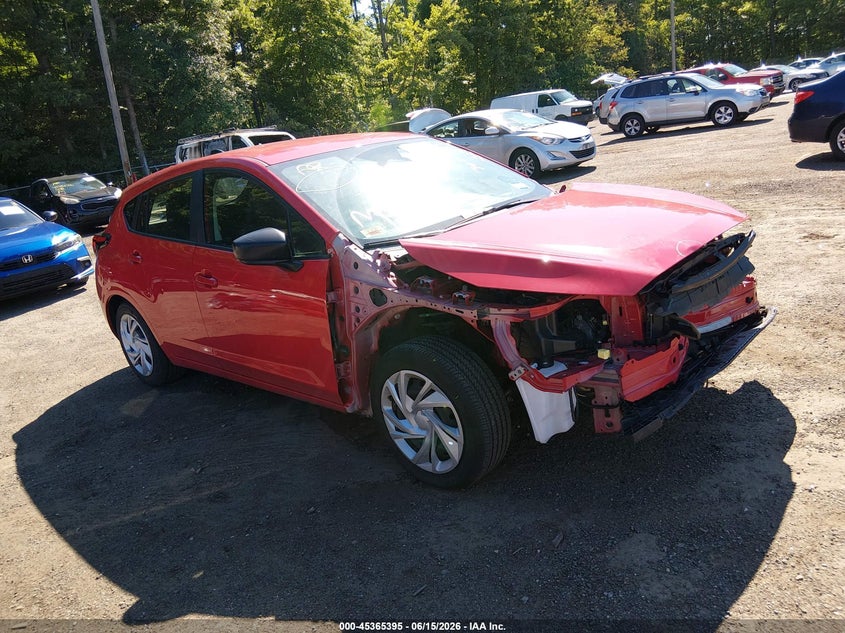 2024 Subaru Impreza VIN JF1GUABC8R8387837 IAAI salvage auction — FRONT END, Salvage - Greater Than 75% (Maryland), sold $3,350 on 2026-07-08 (photo 1)