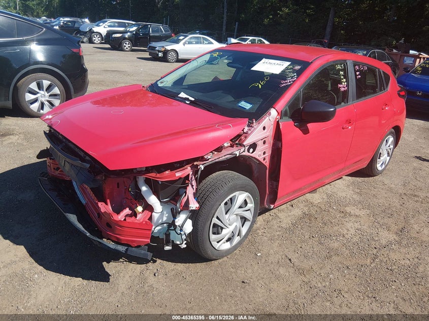 2024 Subaru Impreza VIN JF1GUABC8R8387837 IAAI salvage auction — FRONT END, Salvage - Greater Than 75% (Maryland), sold $3,350 on 2026-07-08 (photo 2)