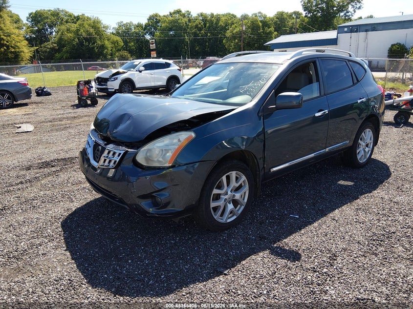 2013 Nissan Rogue VIN JN8AS5MV2DW119225 IAAI salvage auction — FRONT END, Salvage (South Carolina), sold $250 on 2026-07-28 (photo 2)