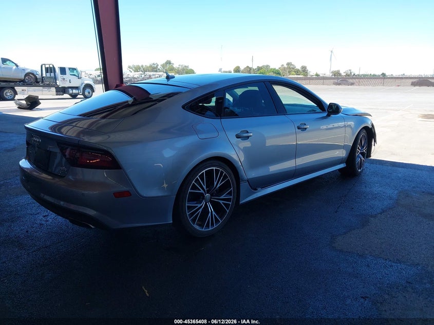 2016 Audi A7 VIN WAU2GAFC7GN002804 IAAI salvage auction — FRONT END, Salvage Title, sold $750 on 2026-07-28 (photo 4)
