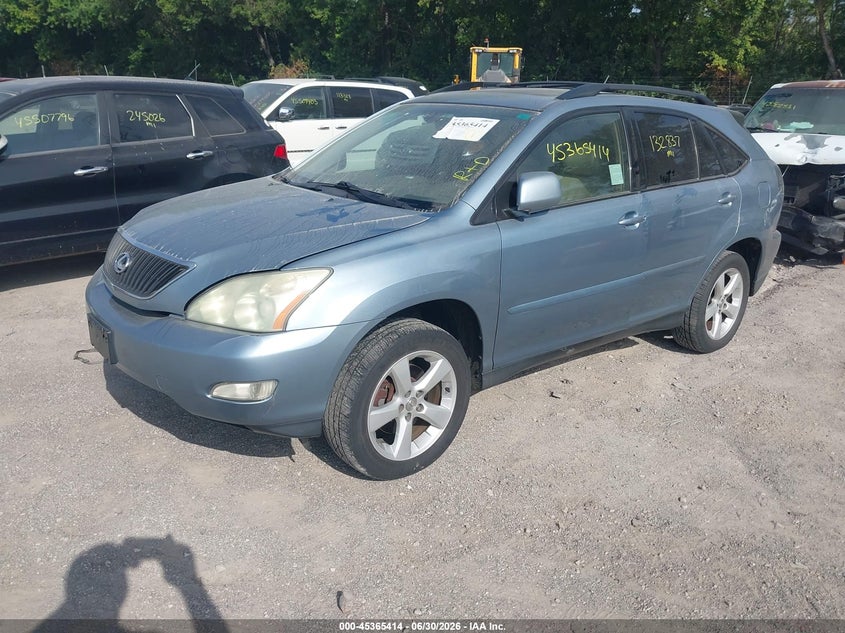 2004 Lexus Rx 330 VIN JTJGA31U940021334 IAAI salvage auction — NORMAL WEAR, Clear (Indiana), sold $1,600 on 2026-07-29 (photo 2)