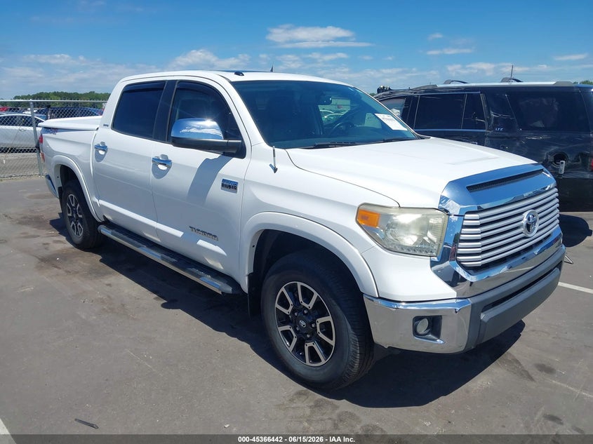 2015 Toyota Tundra VIN 5TFHW5F17FX428484 IAAI salvage auction — REAR END, Salvage (North Carolina), sold $8,400 on 2026-07-30 (photo 1)