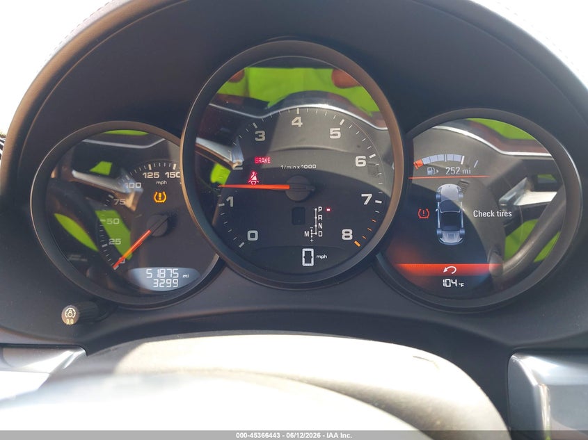 2019 Porsche 718 boxster VIN WP0CA2A82KS210634 IAAI salvage auction — REAR END, Salvage (North Carolina), sold $12,100 on 2026-07-30 (photo 7)
