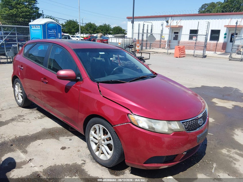 2011 Kia Forte VIN KNAFU5A22B5336831 IAAI salvage auction — SIDE, Salvage (North Carolina), sold $25 on 2026-07-29 (photo 1)