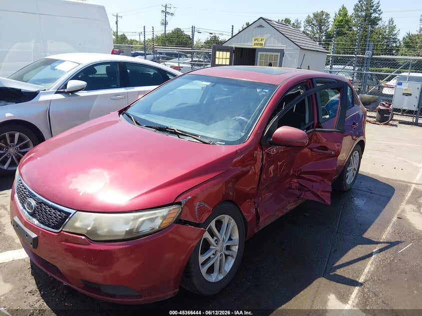 2011 Kia Forte VIN KNAFU5A22B5336831 IAAI salvage auction — SIDE, Salvage (North Carolina), sold $25 on 2026-07-29 (photo 2)