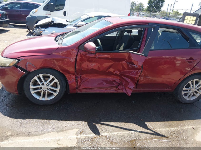 2011 Kia Forte VIN KNAFU5A22B5336831 IAAI salvage auction — SIDE, Salvage (North Carolina), sold $25 on 2026-07-29 (photo 6)