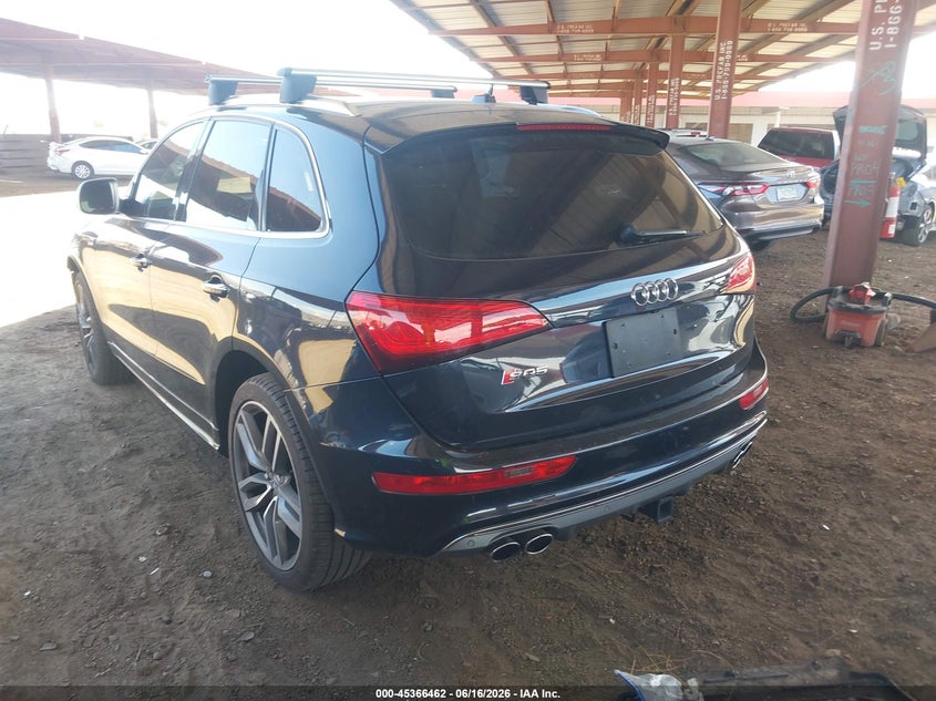 2015 Audi Sq5 VIN WA1CGAFP4FA130122 IAAI salvage auction — FRONT END, Salvage (Arizona), sold $4,350 on 2026-07-14 (photo 3)