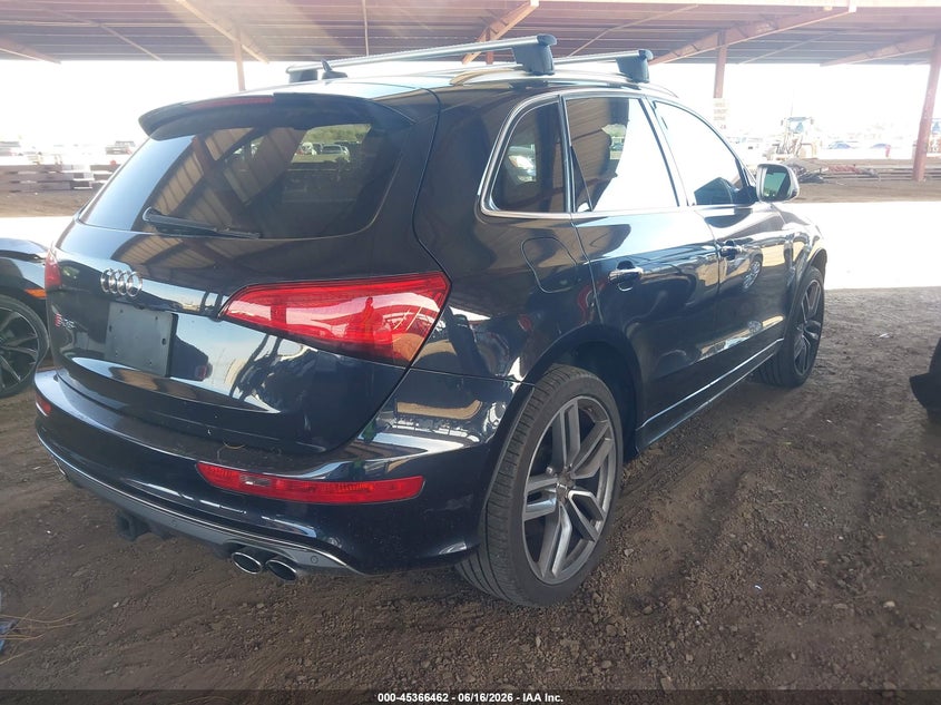 2015 Audi Sq5 VIN WA1CGAFP4FA130122 IAAI salvage auction — FRONT END, Salvage (Arizona), sold $4,350 on 2026-07-14 (photo 4)