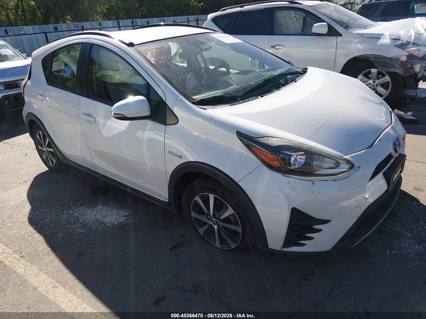 2018 Toyota Prius c VIN JTDKDTB3XJ1620002 IAAI salvage auction — FRONT END, Salvage Title, sold $1,550 on 2026-07-30 (photo 1)