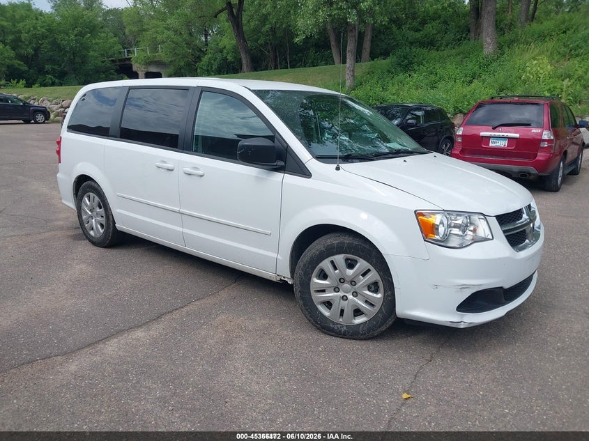 2016 Dodge Grand caravan VIN 2C4RDGBG2GR114449 IAAI salvage auction — NORMAL WEAR, Sf97 (Minnesota), sold $7,700 on 2026-07-14 (photo 1)
