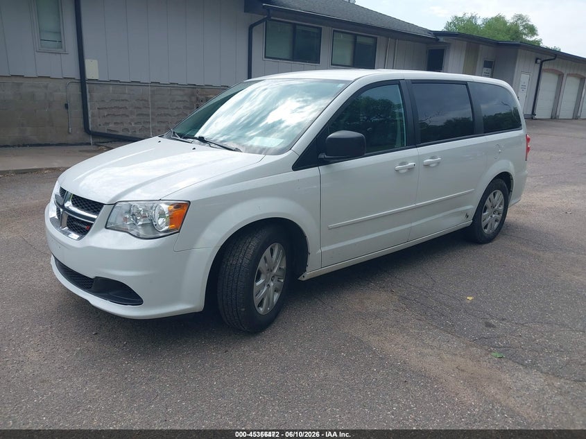 2016 Dodge Grand caravan VIN 2C4RDGBG2GR114449 IAAI salvage auction — NORMAL WEAR, Sf97 (Minnesota), sold $7,700 on 2026-07-14 (photo 2)
