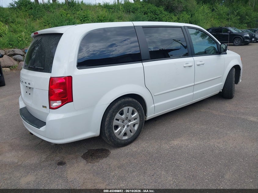 2016 Dodge Grand caravan VIN 2C4RDGBG2GR114449 IAAI salvage auction — NORMAL WEAR, Sf97 (Minnesota), sold $7,700 on 2026-07-14 (photo 4)