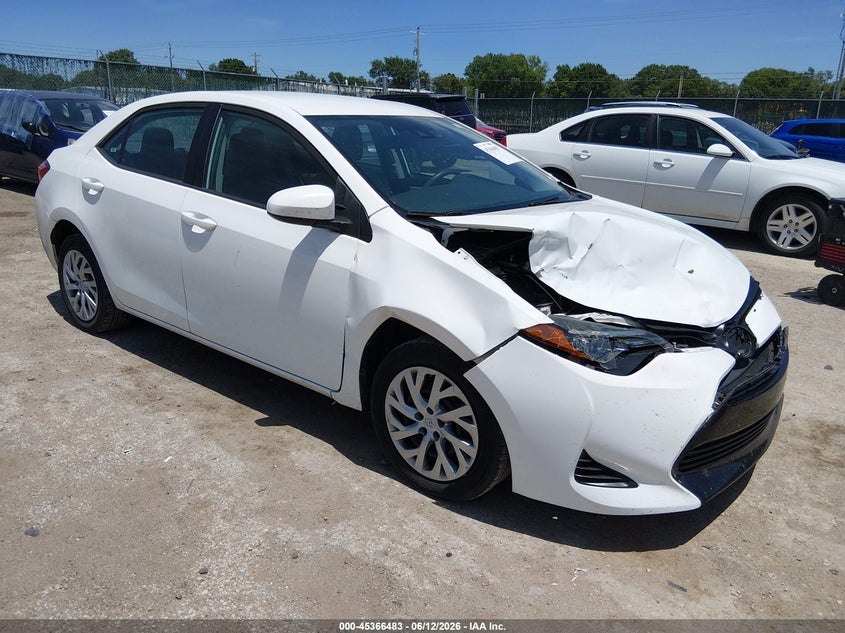 2019 Toyota Corolla VIN 5YFBURHE8KP935650 IAAI salvage auction — FRONT END, Salvage (Kansas), sold $3,700 on 2026-07-24 (photo 1)