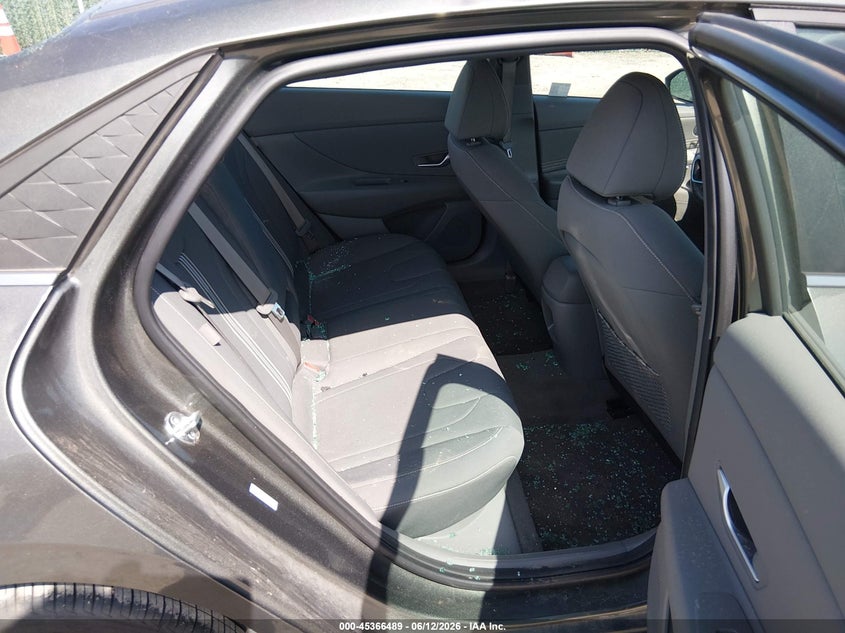 2025 Hyundai Elantra VIN KMHLS4DG3SU975833 IAAI salvage auction — HAIL, Enterprise Vehicles Clear Only (Texas), sold $3,400 on 2026-07-08 (photo 8)