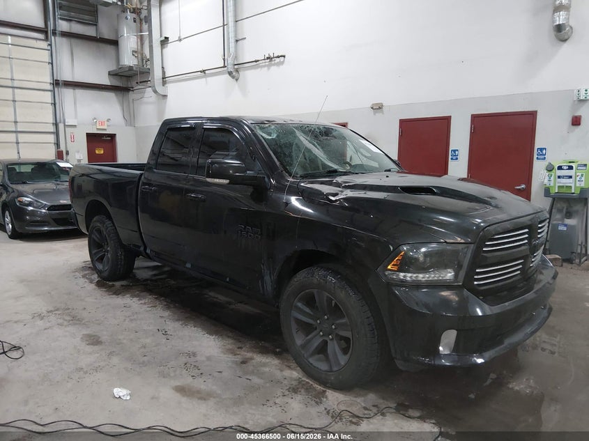 2015 Ram 1500 VIN 1C6RR7HT5FS774883 IAAI salvage auction — LEFT FRONT, Salvage Title, sold $2,050 on 2026-07-24 (photo 1)