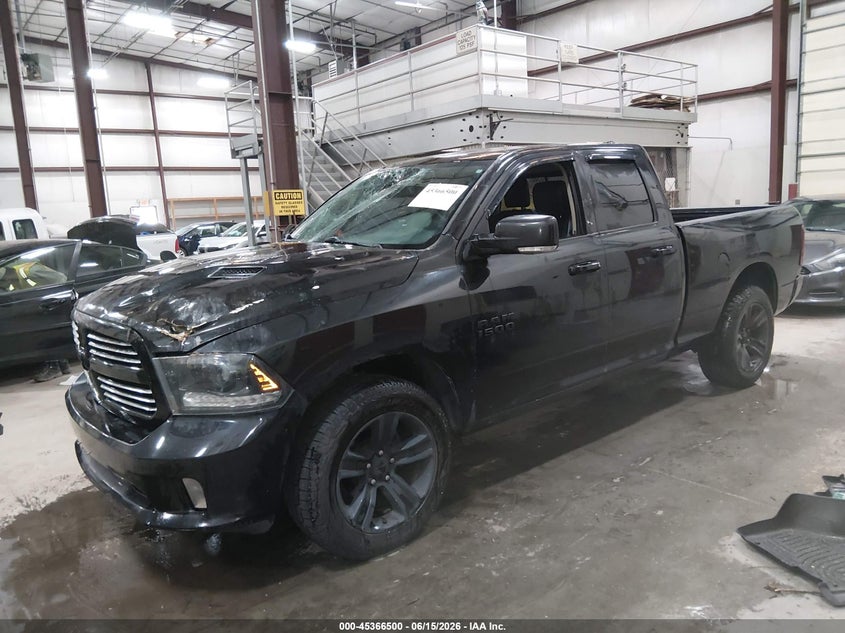 2015 Ram 1500 VIN 1C6RR7HT5FS774883 IAAI salvage auction — LEFT FRONT, Salvage Title, sold $2,050 on 2026-07-24 (photo 2)
