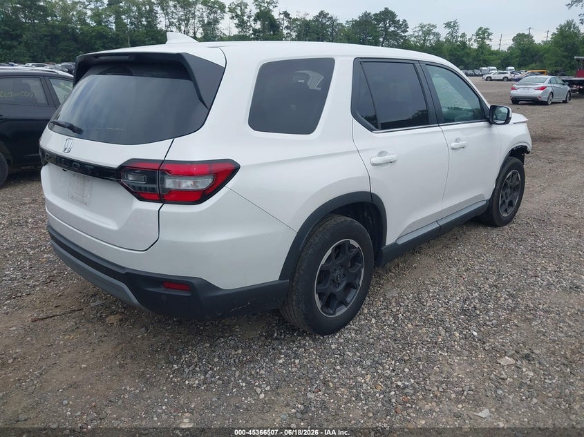 2025 Honda Pilot VIN 5FNYG1H40SB070484 IAAI salvage auction — FRONT END, Salvage Title, sold $14,800 on 2026-08-18 (photo 4)