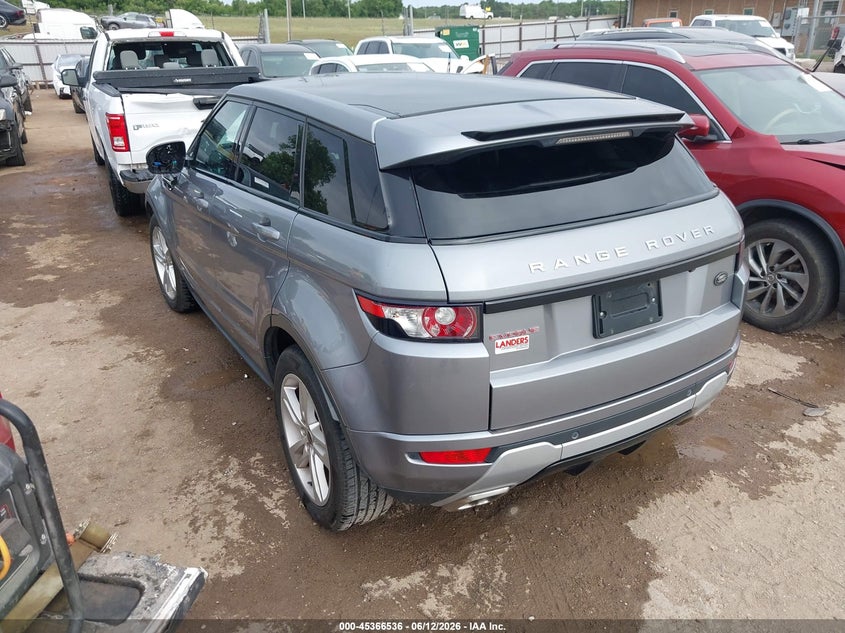 2012 Land rover Range rover evoque VIN SALVT2BG7CH644144 IAAI salvage auction — SIDE, Clear (Oklahoma), sold $1,950 on 2026-07-22 (photo 3)
