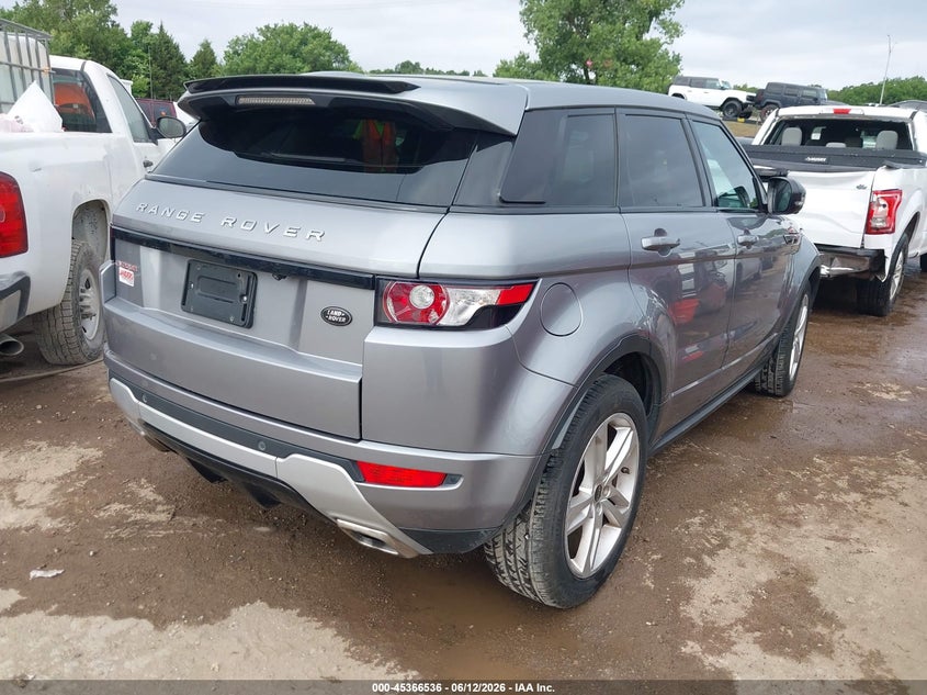 2012 Land rover Range rover evoque VIN SALVT2BG7CH644144 IAAI salvage auction — SIDE, Clear (Oklahoma), sold $1,950 on 2026-07-22 (photo 4)
